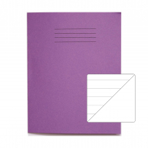 Exercise Books 9inch x 7inch 32 pages F15A0 Purple