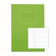 Exercise Books A4 48 pages 8mm F&M Light Green