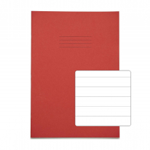Exercise Books A4 64 pages 15mm F&M Red 50