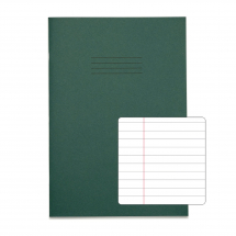 A4 80pg BOOK 8mm F&M DK GREEN