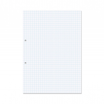 A4 7mm Squared 2Hole Punched 500 Sheets