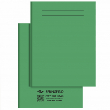 CLASSIC A4 80pg BOOK F8M GREEN