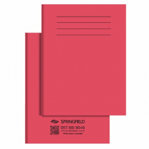 CLASSIC A4 80pg BOOK F8M RED