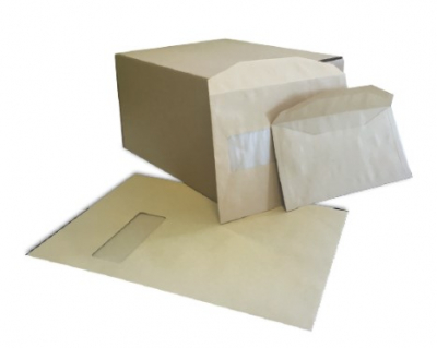 DL MANILLA 80GSM GUMMED NON WINDOW WALLET