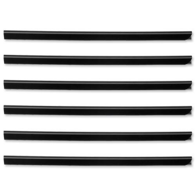 A4 17MM SQUAREBACK SLIDE BINDERS - BLACK