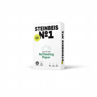 STEINBEIS NO.1 A4/80 100% RECYCLED - CLASSIC WHITE